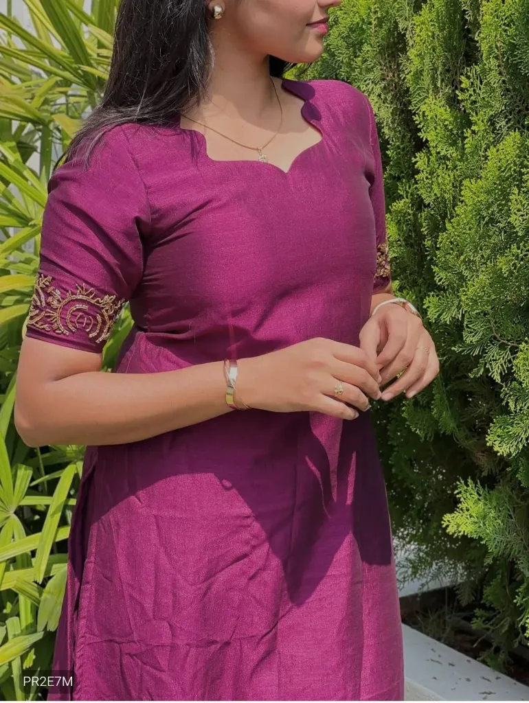 Vichitra silk fabric